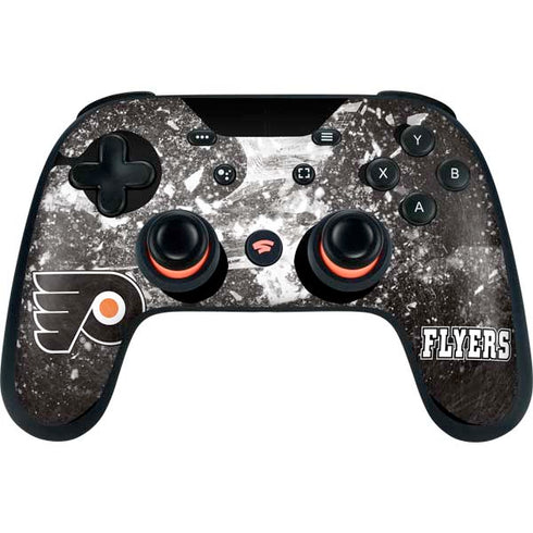 NHL Philadelphia Flyers Frozen Google Stadia Controller Skin