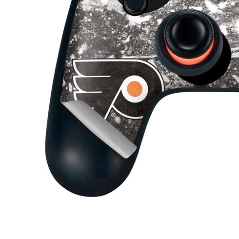 NHL Philadelphia Flyers Frozen Google Stadia Controller Skin