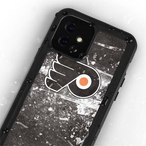 NHL Philadelphia Flyers Frozen iPhone 12 Mini Waterproof Case