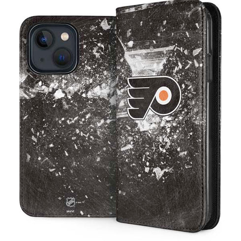NHL Philadelphia Flyers Frozen iPhone 13 Folio Case