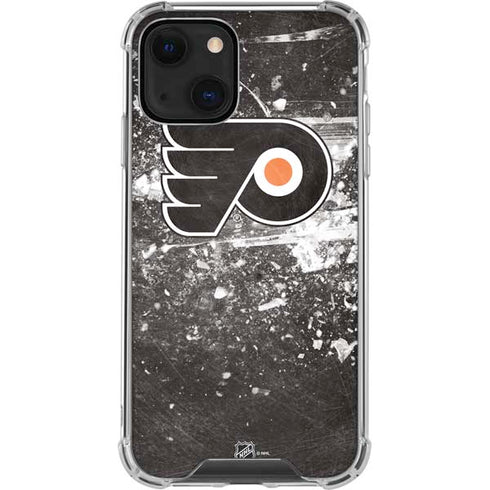 NHL Philadelphia Flyers Frozen iPhone 13 Mini Clear Case
