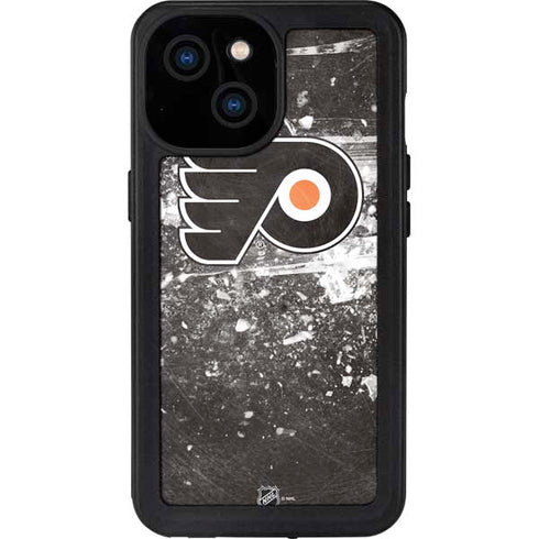 NHL Philadelphia Flyers Frozen iPhone 13 Mini Waterproof Case