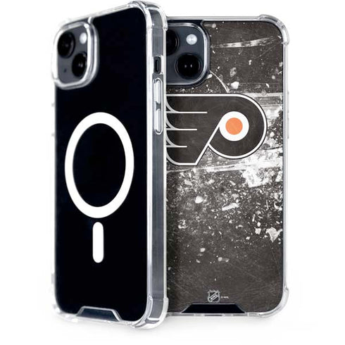 NHL Philadelphia Flyers Frozen iPhone 15 Plus MagSafe Case