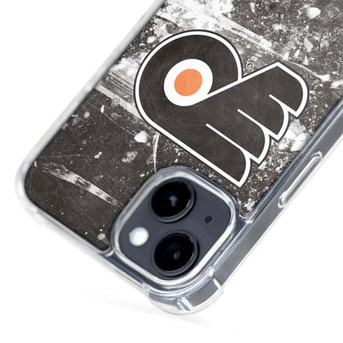 NHL Philadelphia Flyers Frozen iPhone 15 Plus MagSafe Case