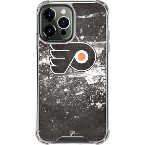 NHL Philadelphia Flyers Frozen iPhone 14 Pro Max Clear Case