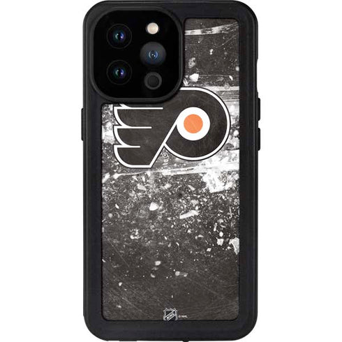 NHL Philadelphia Flyers Frozen iPhone 14 Pro Max Waterproof Case
