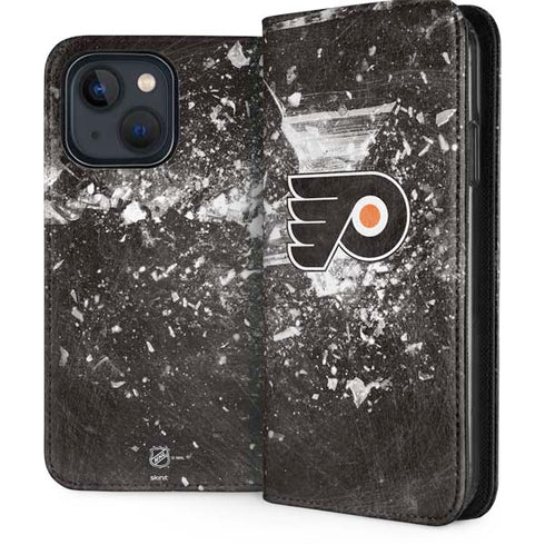 NHL Philadelphia Flyers Frozen iPhone 15 Folio Case
