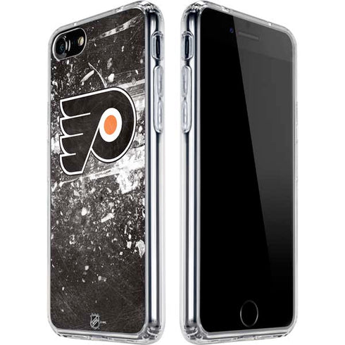 NHL Philadelphia Flyers Frozen iPhone SE (2nd & 3rd Gen) Clear Case