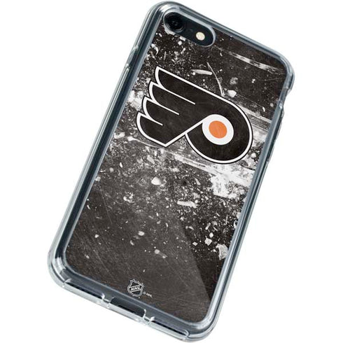 NHL Philadelphia Flyers Frozen iPhone SE (2nd & 3rd Gen) Clear Case