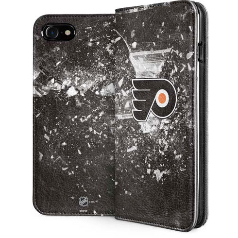 NHL Philadelphia Flyers Frozen iPhone SE (2nd & 3rd Gen) Folio Case