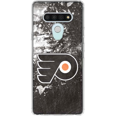 NHL Philadelphia Flyers Frozen LG Stylo 6 Clear Case