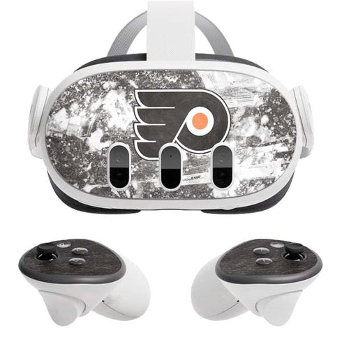 NHL Philadelphia Flyers Frozen Meta Quest 3 Skin