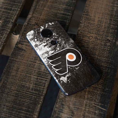 NHL Philadelphia Flyers Frozen Moto E5 Plus Skin