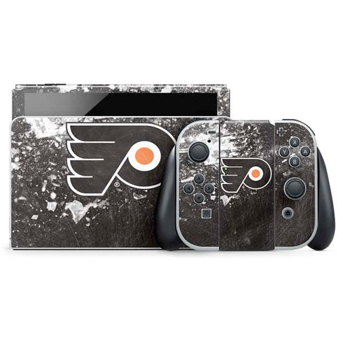 NHL Philadelphia Flyers Frozen Nintendo Switch OLED (2021) Skin