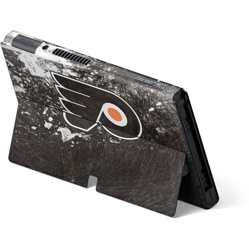 NHL Philadelphia Flyers Frozen Nintendo Switch OLED (2021) Skin