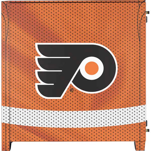 NHL Philadelphia Flyers Jersey Corsair 4000D Tempered Glass Mid-Tower ATX Case Skin