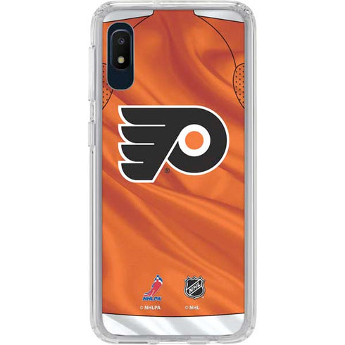 NHL Philadelphia Flyers Jersey Galaxy A10e Clear Case