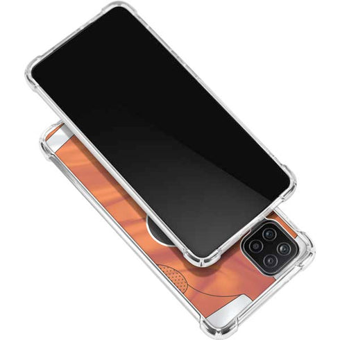 NHL Philadelphia Flyers Jersey Galaxy A12 Clear Case