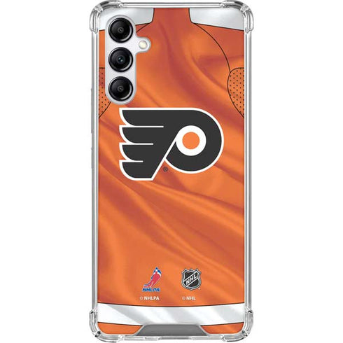 NHL Philadelphia Flyers Jersey Galaxy A15 5G Clear Case