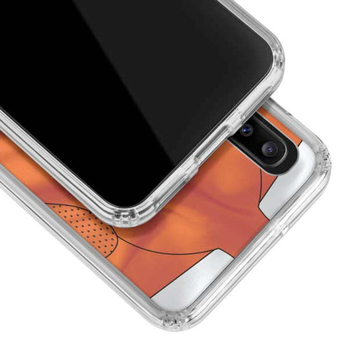 NHL Philadelphia Flyers Jersey Galaxy A30 Clear Case