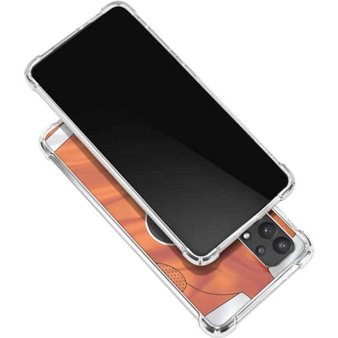 NHL Philadelphia Flyers Jersey Galaxy A32 5G Clear Case