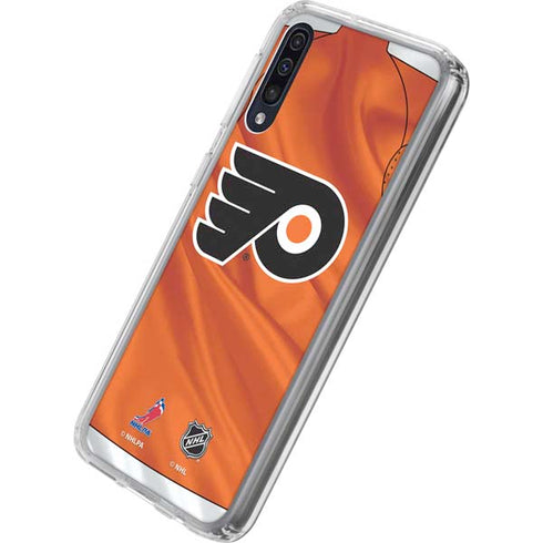 NHL Philadelphia Flyers Jersey Galaxy A50 Clear Case