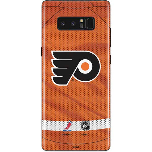 NHL Philadelphia Flyers Jersey Galaxy Note 8 Skin