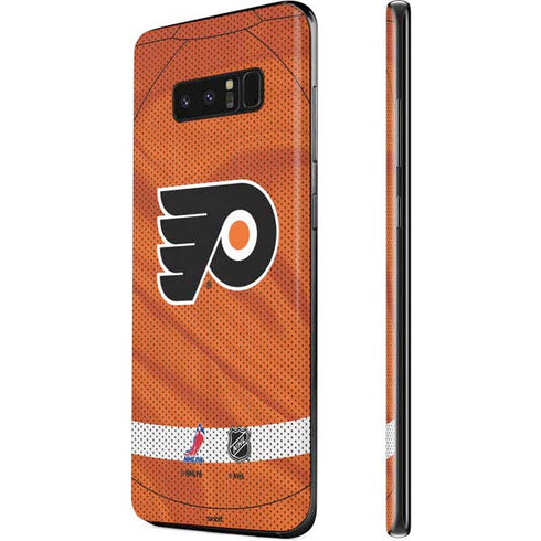 NHL Philadelphia Flyers Jersey Galaxy Note 8 Skin