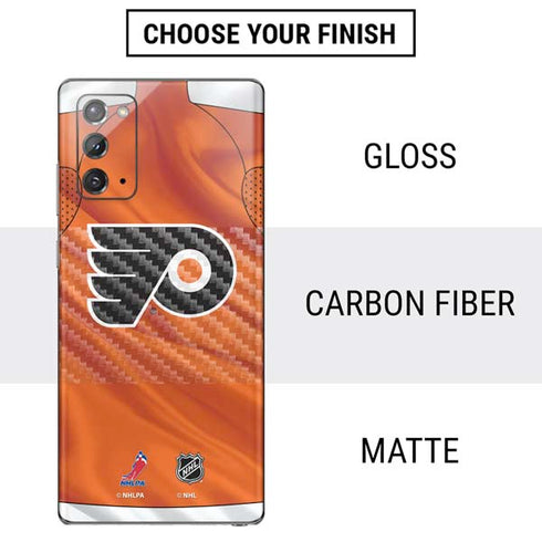 NHL Philadelphia Flyers Jersey Galaxy Note20 5G Skin