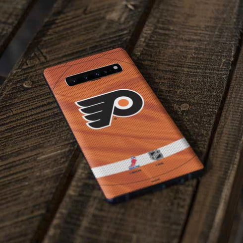 NHL Philadelphia Flyers Jersey Galaxy S10 Plus Skin