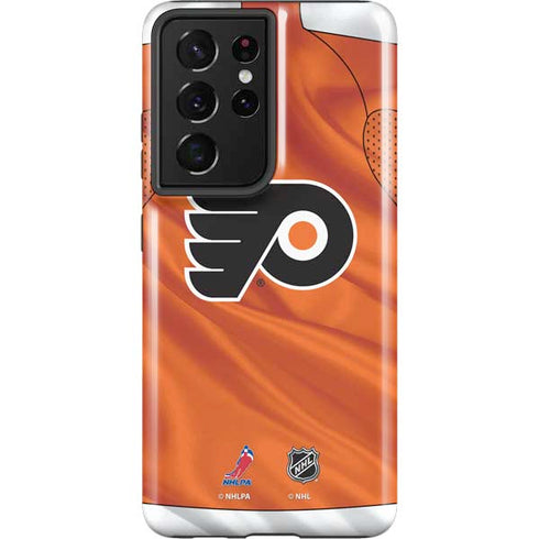 NHL Philadelphia Flyers Jersey Galaxy S21 Ultra 5G Pro Case