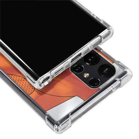 NHL Philadelphia Flyers Jersey Galaxy S22 Ultra Clear Case