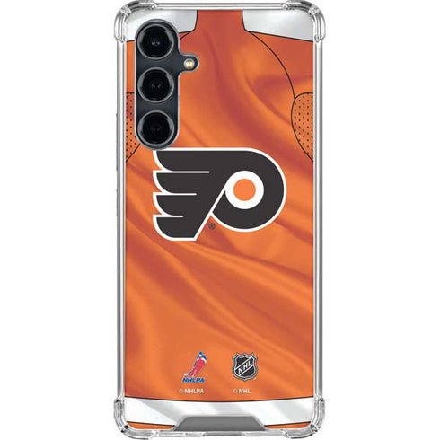 NHL Philadelphia Flyers Jersey Galaxy S23 FE Clear Case