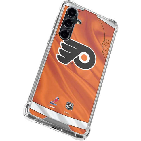 NHL Philadelphia Flyers Jersey Galaxy S23 FE Clear Case
