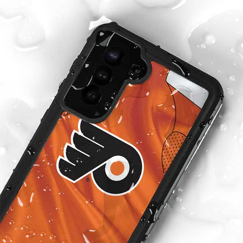 NHL Philadelphia Flyers Jersey Galaxy S23 Plus Waterproof Case