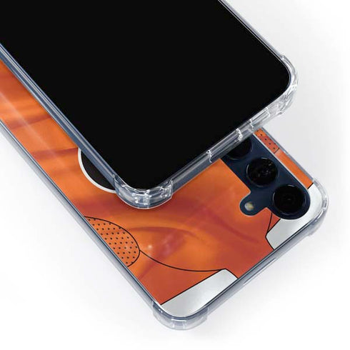NHL Philadelphia Flyers Jersey Galaxy S24 Clear Case