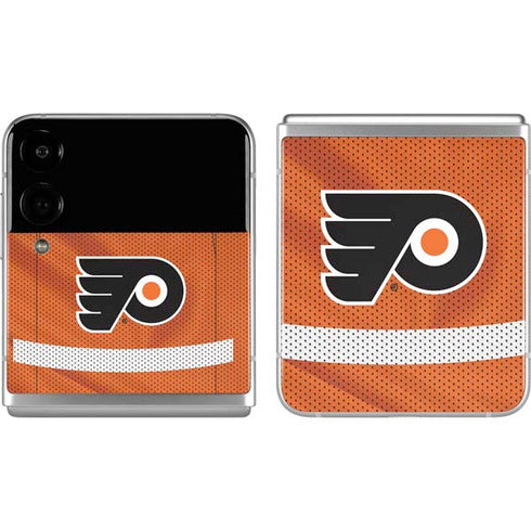 NHL Philadelphia Flyers Jersey Galaxy Z Flip4 5G Skin