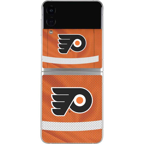 NHL Philadelphia Flyers Jersey Galaxy Z Flip4 5G Skin