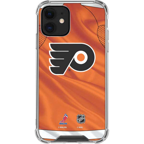NHL Philadelphia Flyers Jersey iPhone 12 Mini Clear Case