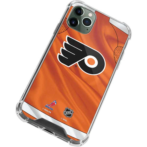 NHL Philadelphia Flyers Jersey iPhone 12 Pro Clear Case