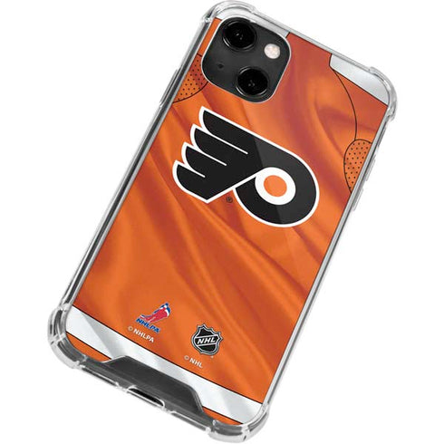 NHL Philadelphia Flyers Jersey iPhone 13 Clear Case
