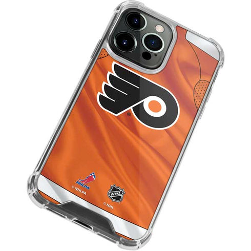 NHL Philadelphia Flyers Jersey iPhone 13 Pro Clear Case