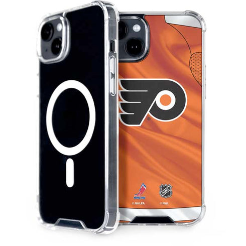 NHL Philadelphia Flyers Jersey iPhone 15 MagSafe Case
