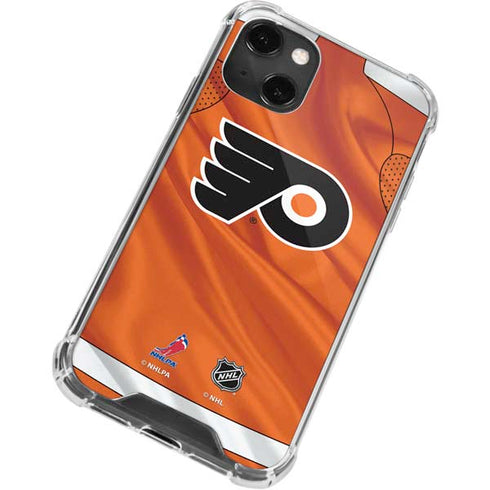 NHL Philadelphia Flyers Jersey iPhone 14 Plus Clear Case