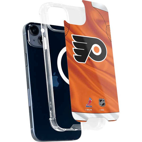NHL Philadelphia Flyers Jersey iPhone 15 Plus MagSafe Case