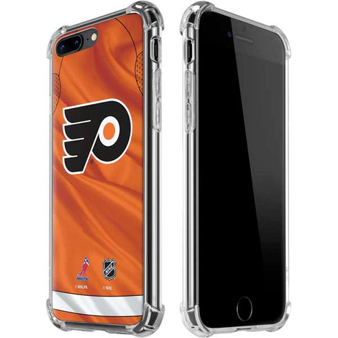 NHL Philadelphia Flyers Jersey iPhone 7/8 Plus Clear Case