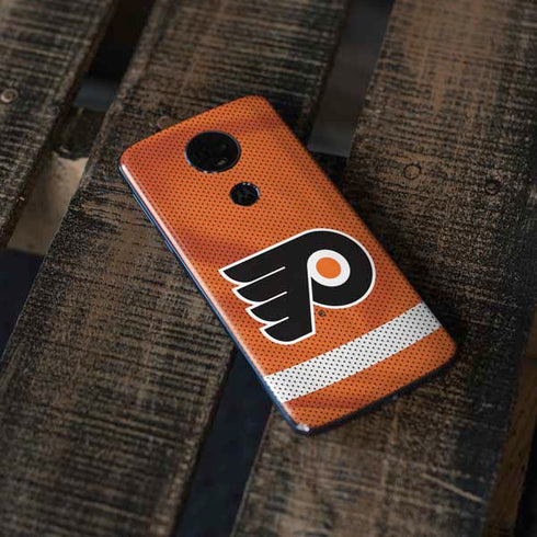 NHL Philadelphia Flyers Jersey Moto E5 Plus Skin