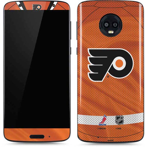 NHL Philadelphia Flyers Jersey Moto G6 Skin