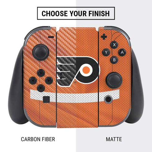 NHL Philadelphia Flyers Jersey Nintendo Switch Bundle Skin