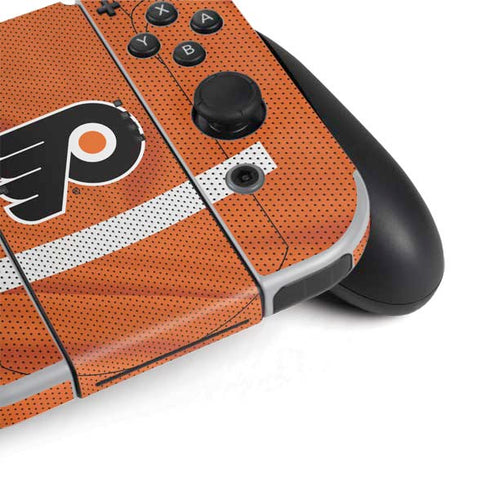 NHL Philadelphia Flyers Jersey Nintendo Switch OLED (2021) Skin